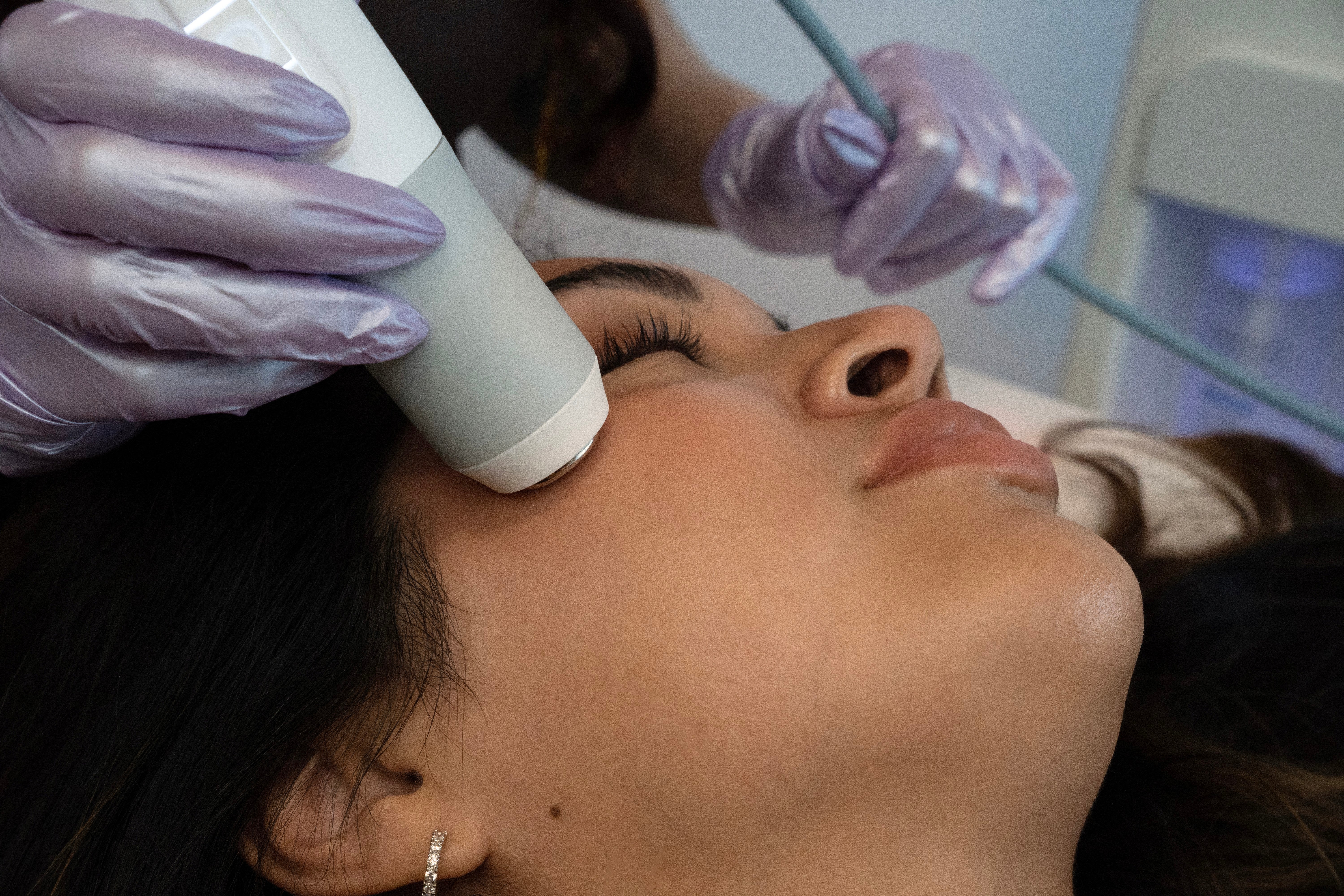 Dermaplaning GIF